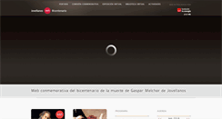 Desktop Screenshot of jovellanos2011.es