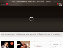 Tablet Screenshot of jovellanos2011.es